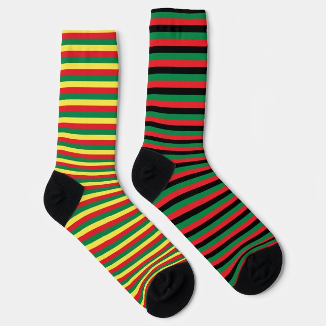 Reggae Socken Reggae Rasta Roots (Rechts)