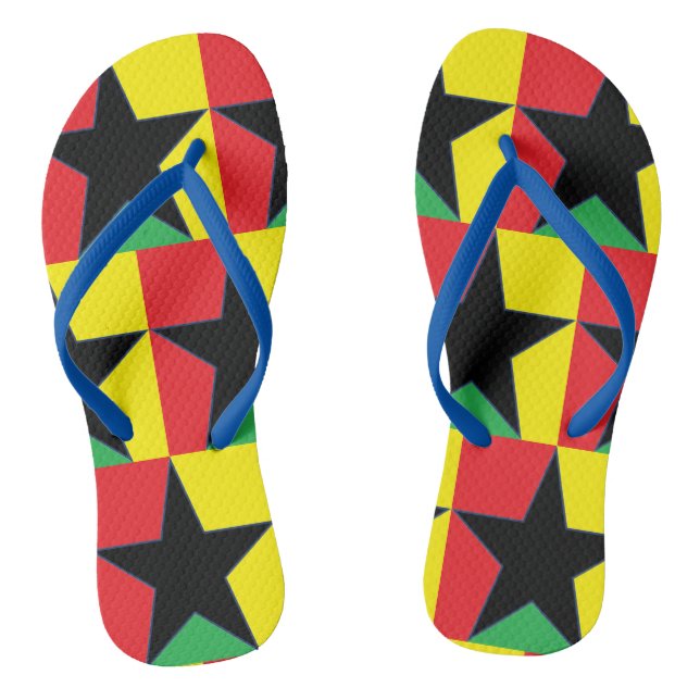 Reggae Star Flip Flops (Fußbett)