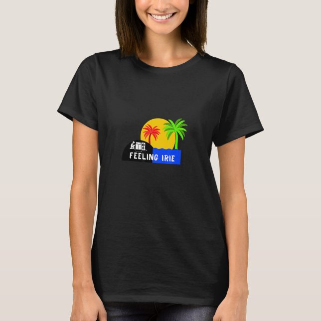 Reggae Style Gefühl Irie T-Shirt (Vorderseite)