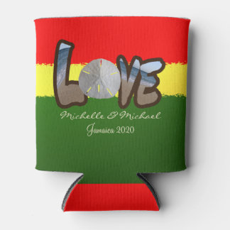 Reggae Style Sand Dollar Liebe Dosenkühler