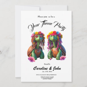 Reggae Turtles – Insel-Vibes für immer Einladung