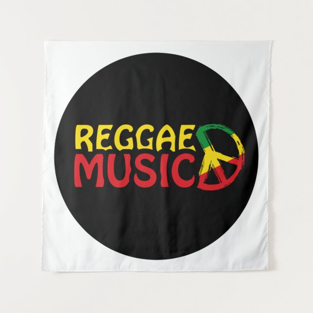 Reggae Wandteppich (Vorderseite)