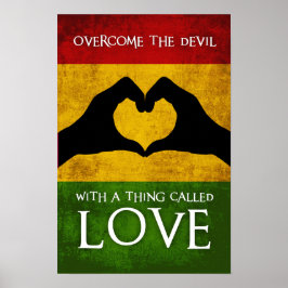 Reggae-Zitat Poster