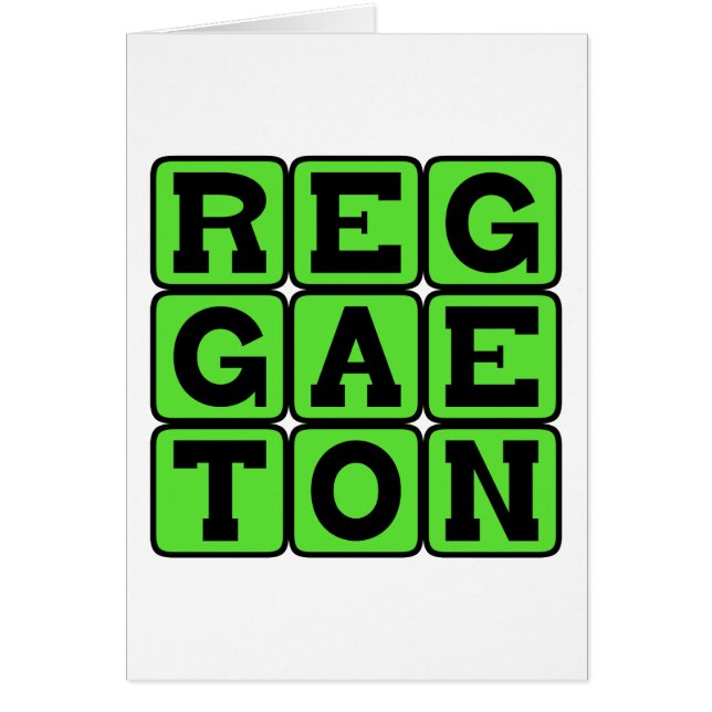 Reggaeton, Genre musical (Devant)