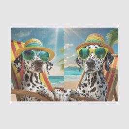 Reggie Bahama & Matilda Mama, Dalmatiner auf Vaca Seidenpapier