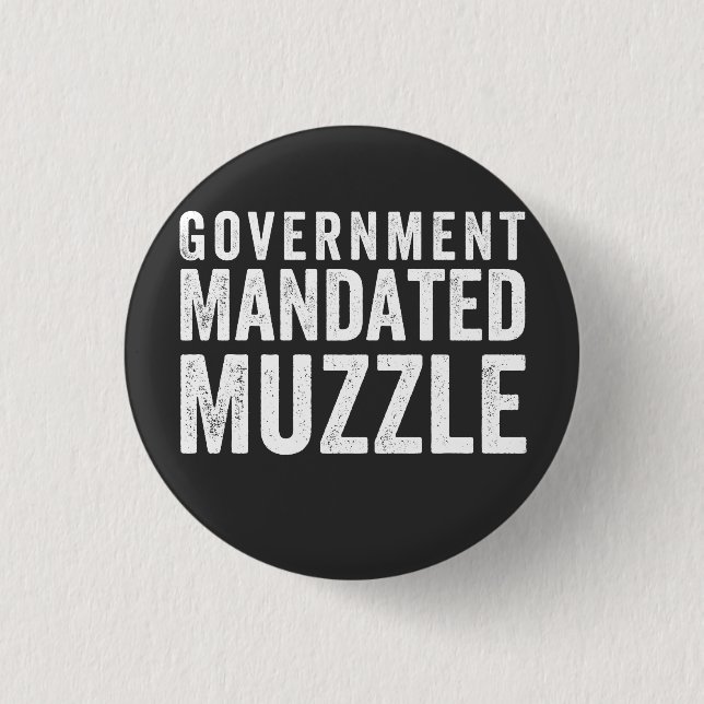 Regierung beauftragt Muzzle Button (Vorderseite)