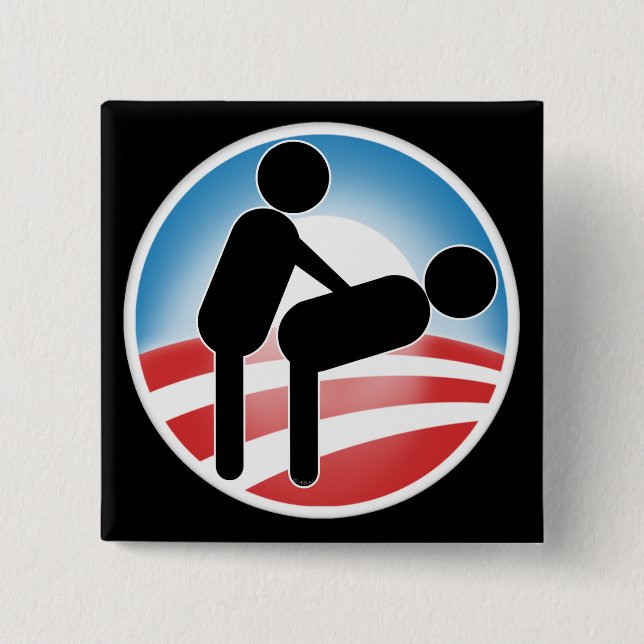 Regierungobama-Art Button (Vorderseite)