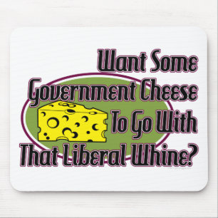 Regierungs-Käse und liberales Gejammer Mousepad