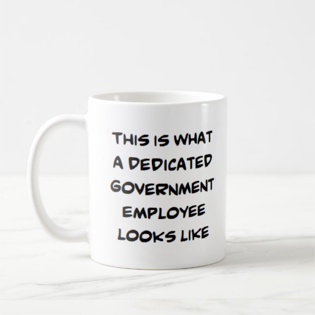 Regierungsangestellte Kaffeetasse (Links)
