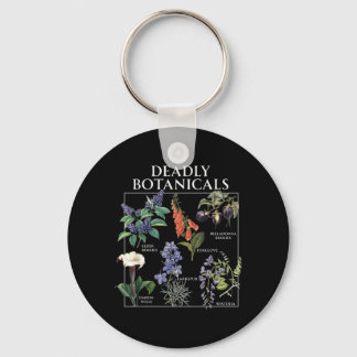 Regierungsbehörde Botanicals Herbologie Blume Schlüsselanhänger