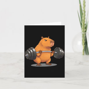 Regierungsbehörde Capybara Fitnessstudio Lustige F Karte