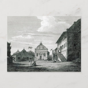 Regierungsgebäude in Malacca Postkarte