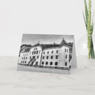 Regierungshaus Liechtenstein Karte