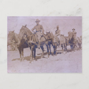 Regiment der amerikanischen Armee 1899 Postkarte