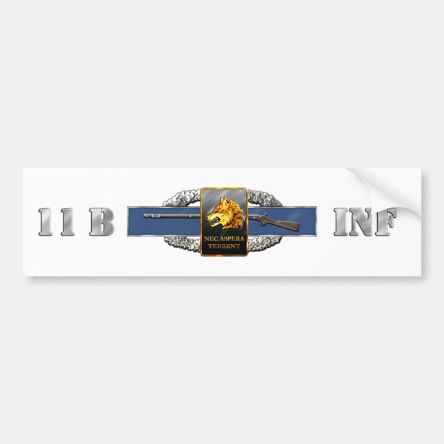 Regiment der Infanterie-11B 27. Autoaufkleber (Vorne)