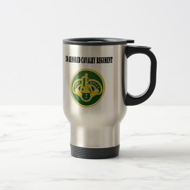 Regiment-Reise-Tasse der gepanzerten Kavallerie-3d Reisebecher (Rechts)