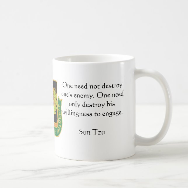 Regiments Psyop, man braucht, nicht irgendjemandes Kaffeetasse (Rechts)