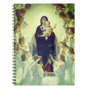 Regina Angelorum - William-Adolphe Bouguereau Notizblock