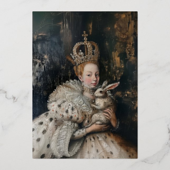 Regina - Foil Postcards Folieneinladung (Vorderseite)