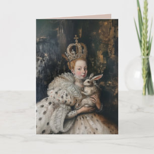 Regina - geklappte Grußkarte Karte