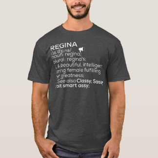 Regina Name Regina Definition Regina Weibliche Bez T-Shirt