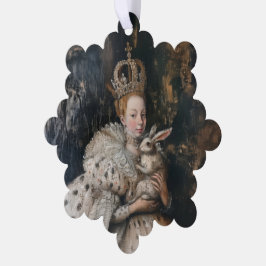 Regina - Papierkartendekoration Ornament Karte