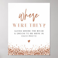 REGINA Rose Gold Sequins wo sie unterschrieben hab