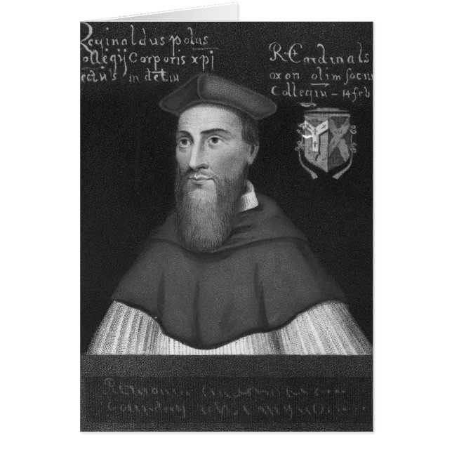 Reginald Kardinal Pole (Vorne)
