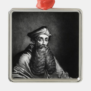 Reginald Pole Illustration Ornament Aus Metall