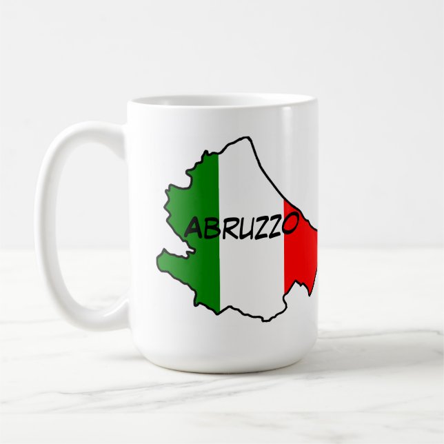 Region Abruzzo Kaffeetasse (Links)