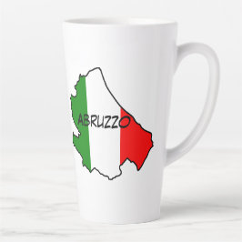 Region Abruzzo Milchtasse