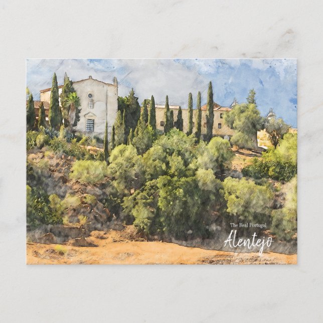 Region Alentejo - Portugal Postkarte (Vorderseite)