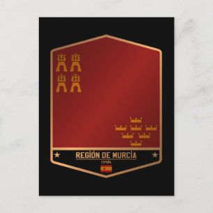 Región de Murcia Postkarte