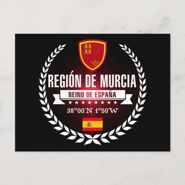Región de Murcia Postkarte (Vorderseite)