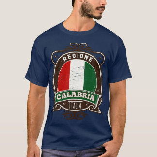 Region Kalabrien Italien Original Retro Design T-Shirt