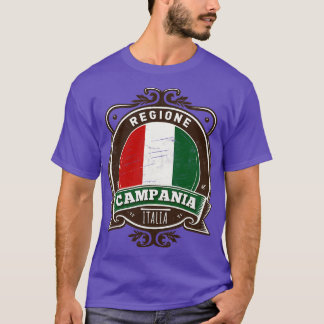 Region Kampanien Italien Original Retro Design T-Shirt