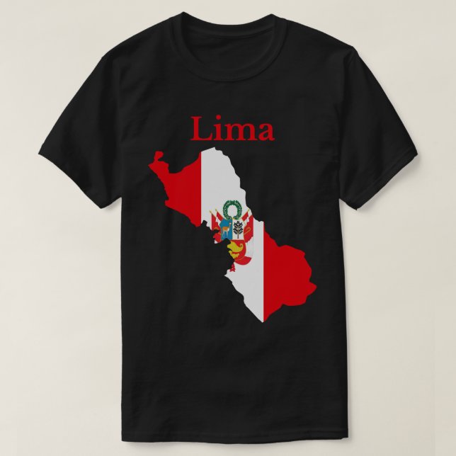 Region Lima Peru T-Shirt (Design vorne)