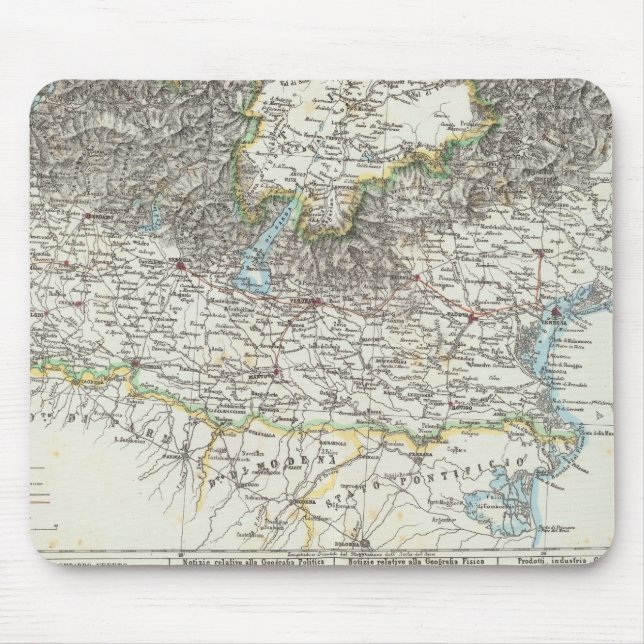Region Lombardei Mousepad (Vorne)