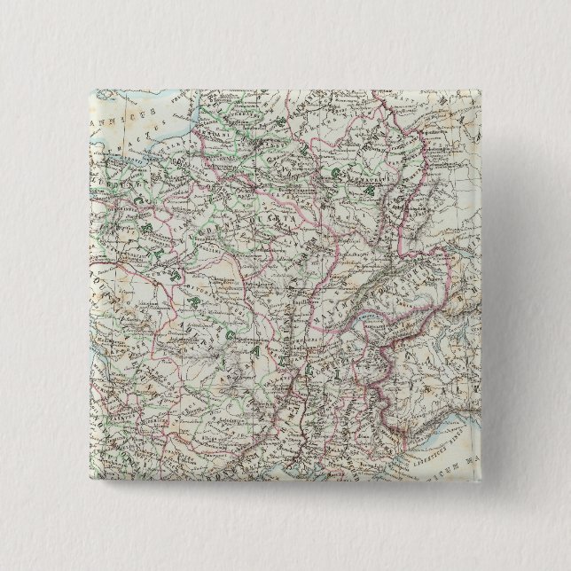 Region Paris Frankreich Button (Vorderseite)