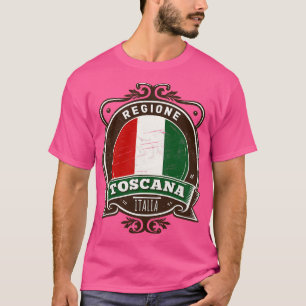 Region Toscana Italia Original Retro Design T-Shirt