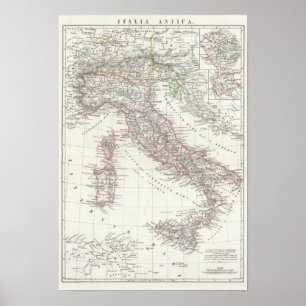 Region von Rom Italien Poster