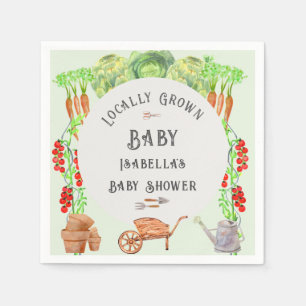 Regional Baby Bauernmarkt-Baby-Party Serviette