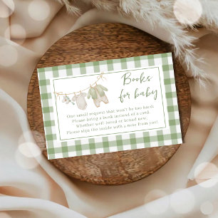 Regional Geschenkbücher zur Babyparty für Babykart Begleitkarte