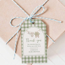 Regional Gewachsene Babyparty Geschenkanhänger Eti
