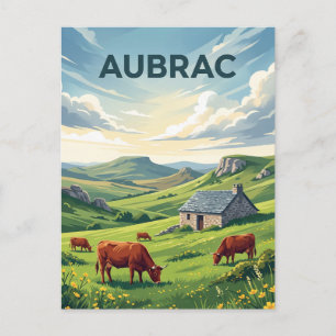 Regionaler Naturpark Aubrac Frankreich Postkarte