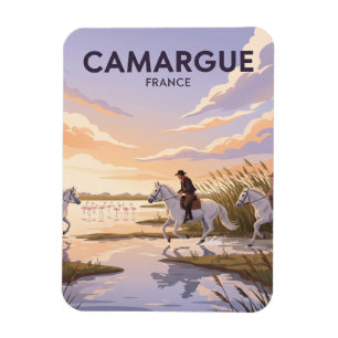 Regionaler Naturpark Camargue Frankreich Magnet