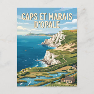 Regionaler Naturpark Caps et Marais d'Opale Postkarte