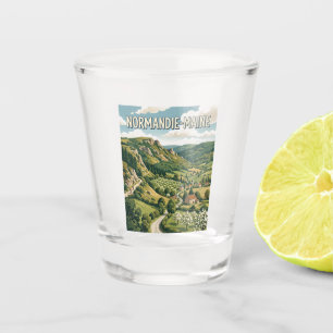 Regionaler Naturpark Normandie-Maine Frankreich Schnapsglas