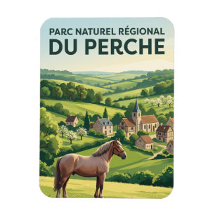 Regionaler Naturpark Perche Frankreich Magnet