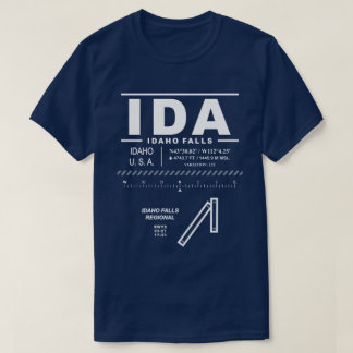 Regionalflughafen Idaho Falls IDA T-Shirt